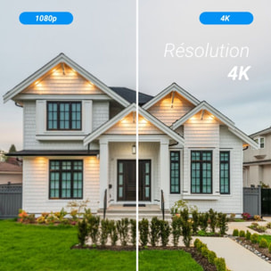 Caméra de surveillance EZVIZ Wifi H80X 4K motorisée