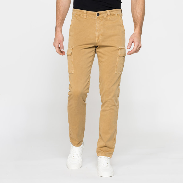 CHINO IN GABARDINA LEGGERA ELASTICIZZATA MOD. 619S