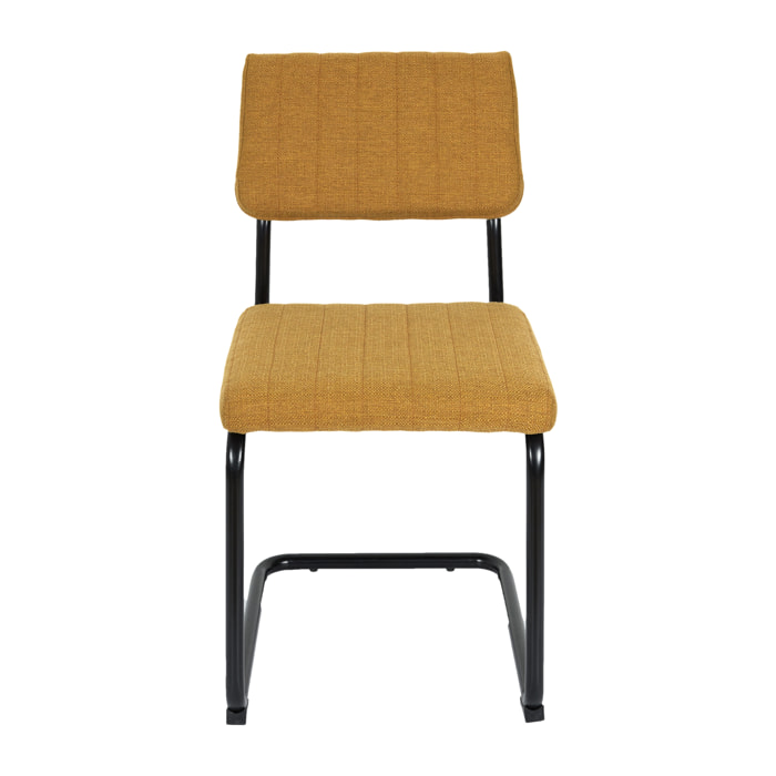 Chaise Alban Moutarde - Lot De 2