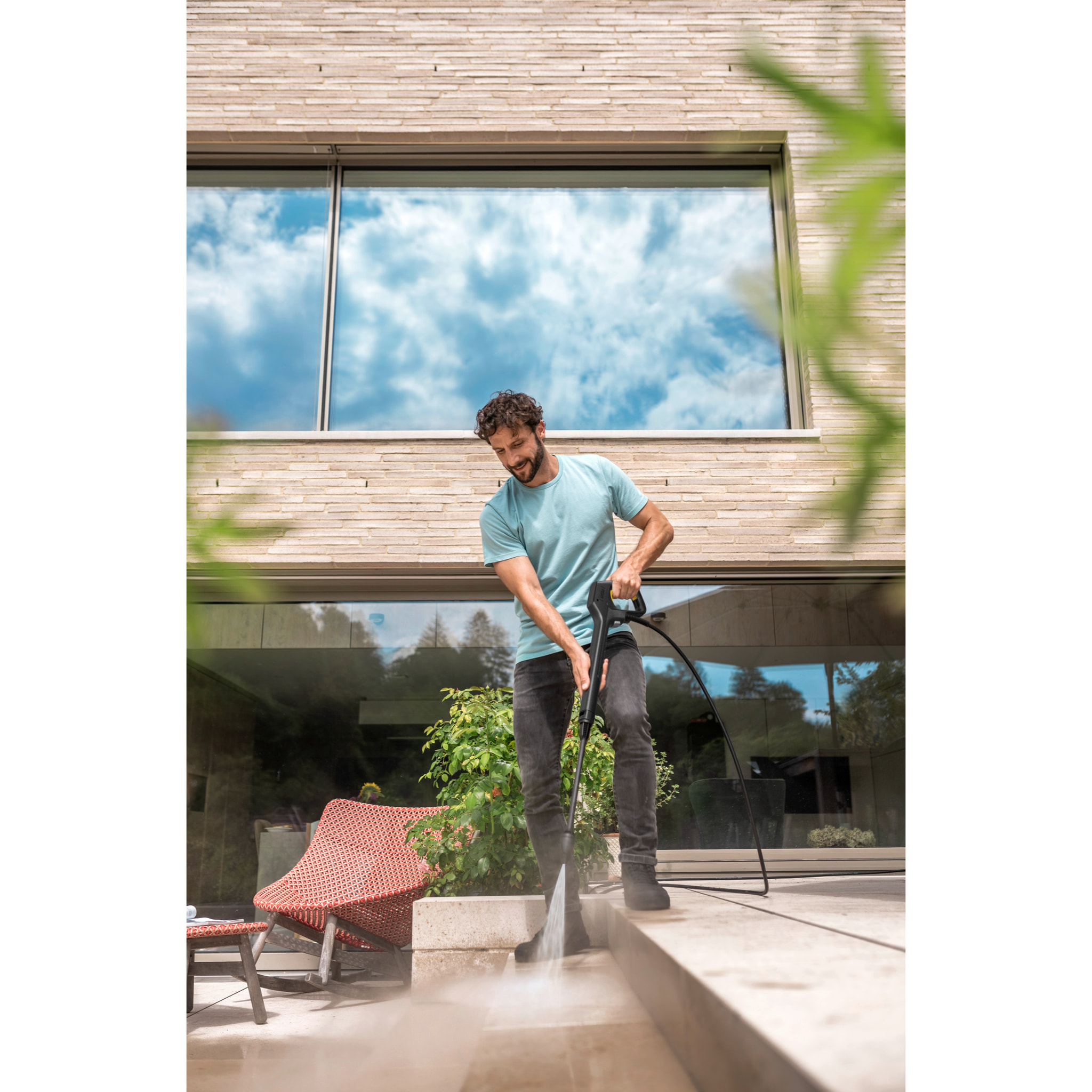 Nettoyeur haute pression Karcher K 7 WCM Car & Home - Pression 180 bar- Débit 600 l/h- rotabuse- canon à mousse- Kit Auto et Home