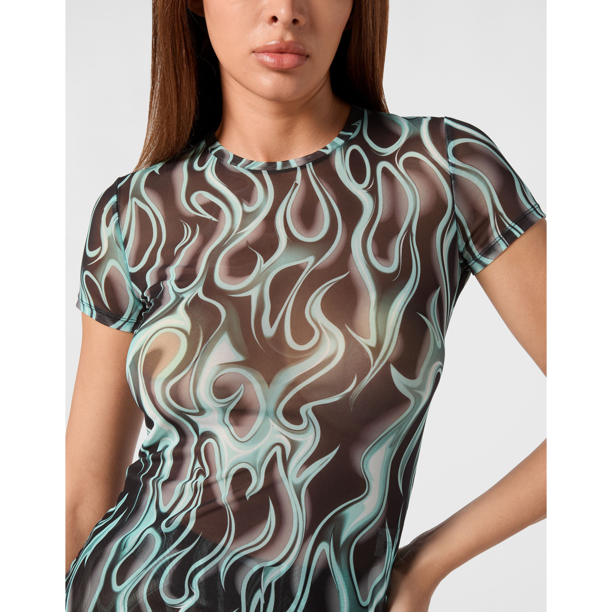 PHILIPP PLEIN T-Shirt Slim Fit FLAME