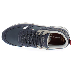 Armata di Mare Scarpe Uomo Sneakers Casual Stringate con Soletta Rimovibile in Memory Foam AMU S25L702 Navy