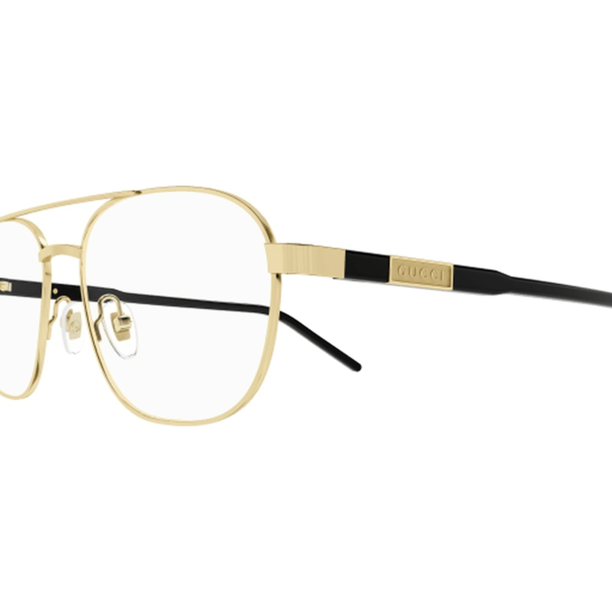 Gafas de Vista Gucci GG1800O-001 de Metal Hombre 56 mm