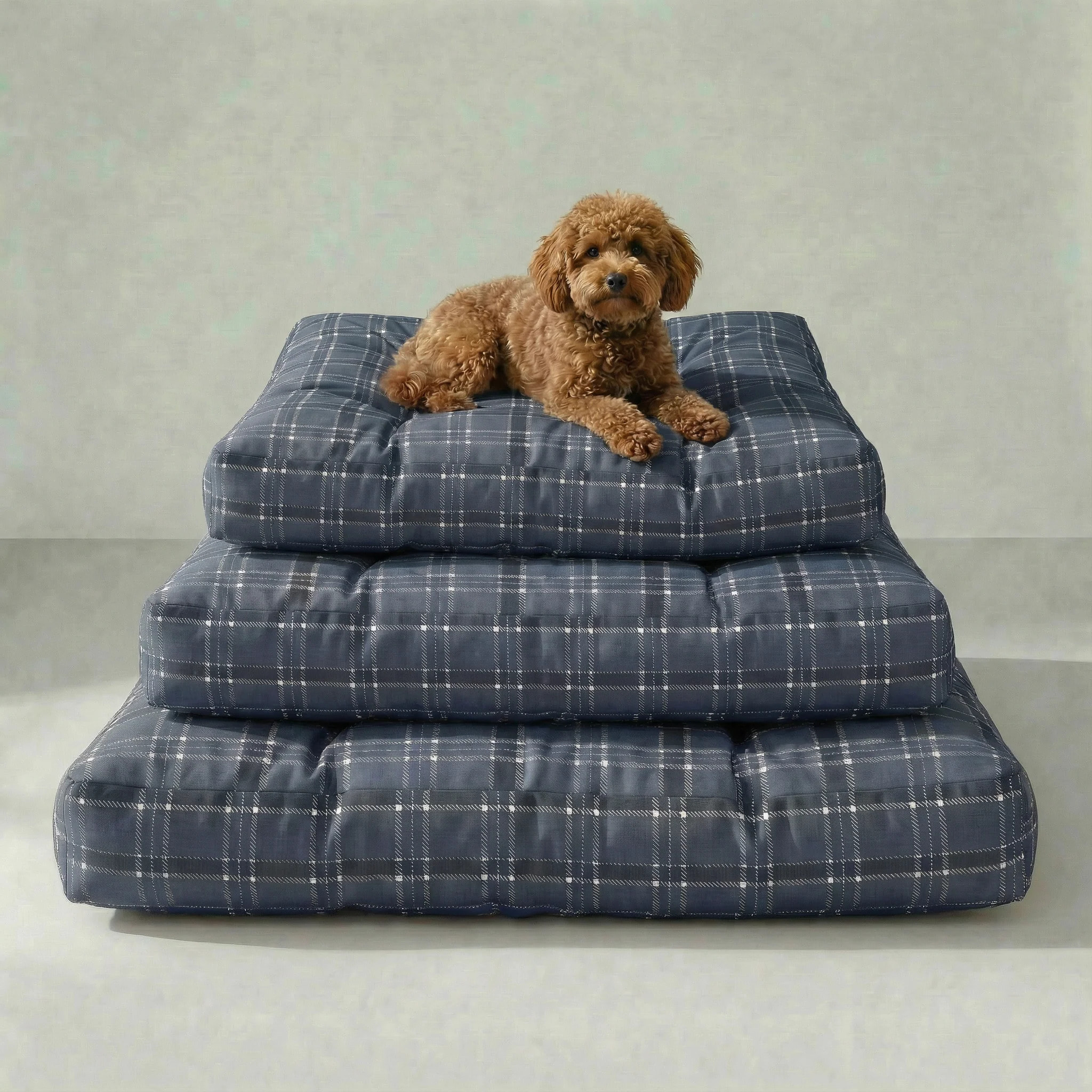 Lit pour animaux antitaches Camilo Blue