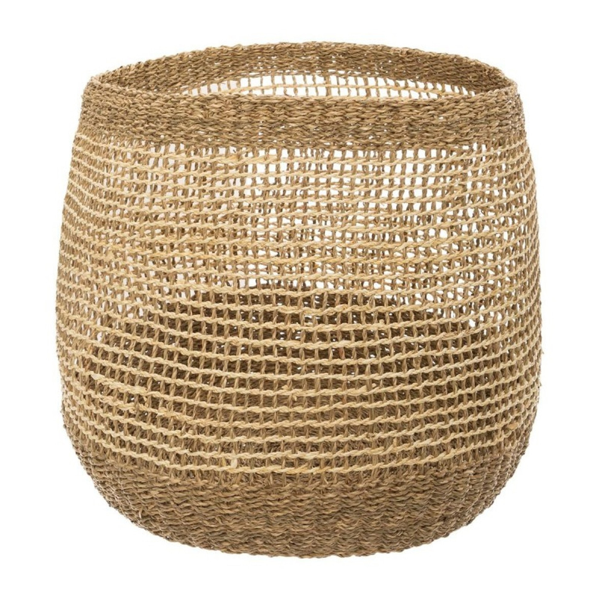 Cesta redonda calada x 3