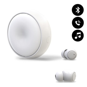 Ecouteurs Bluetooth intra-auriculaires Blanc