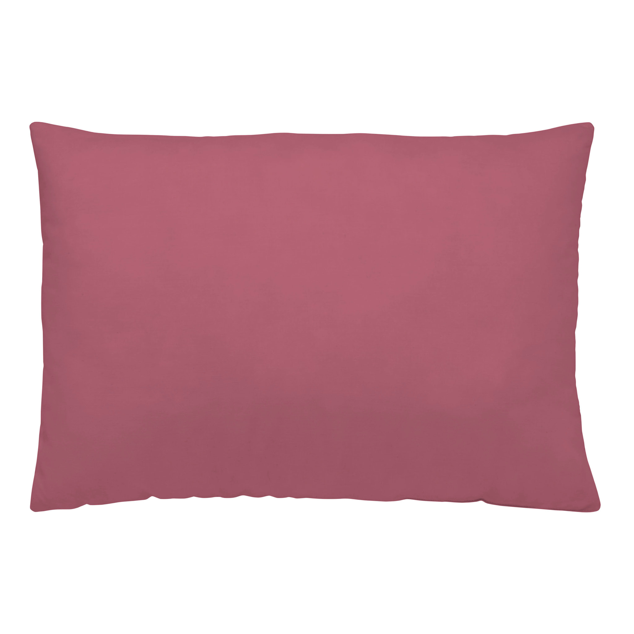 Naturals - Funda de Almohada - 100% Algodón - Fucsia