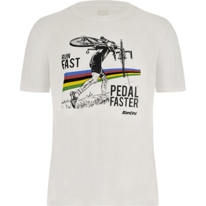 Uci Ciclocross - T-Shirt - Blanc - Homme