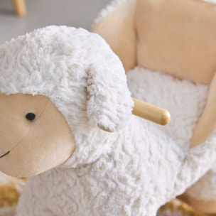 Fauteuil mouton à bascule pour enfant MAROA