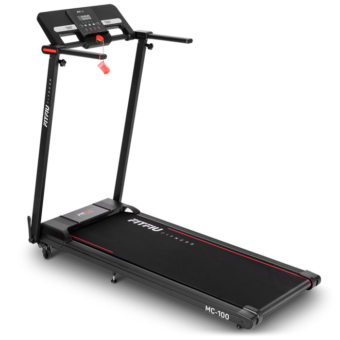 Cinta de correr plegable FITFIU 1500W 12km/h pantalla LCD y conectividad app