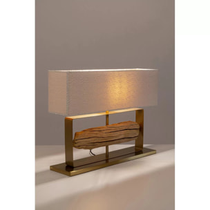 Lampe Nature 60cm dorée Kare Design