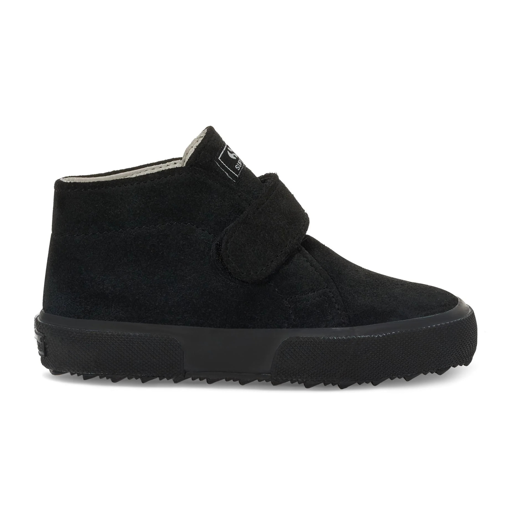 Superga - Botines Niño Negro - 2173 Kids Strap Suede