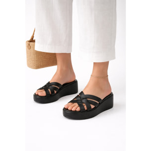 Ciabatta - tacco 7,0 cm - plateaux 2,5 cm