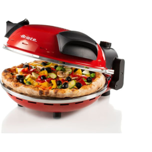 Four à pizza électrique ARIETE Da Gennaro 909ROUGE