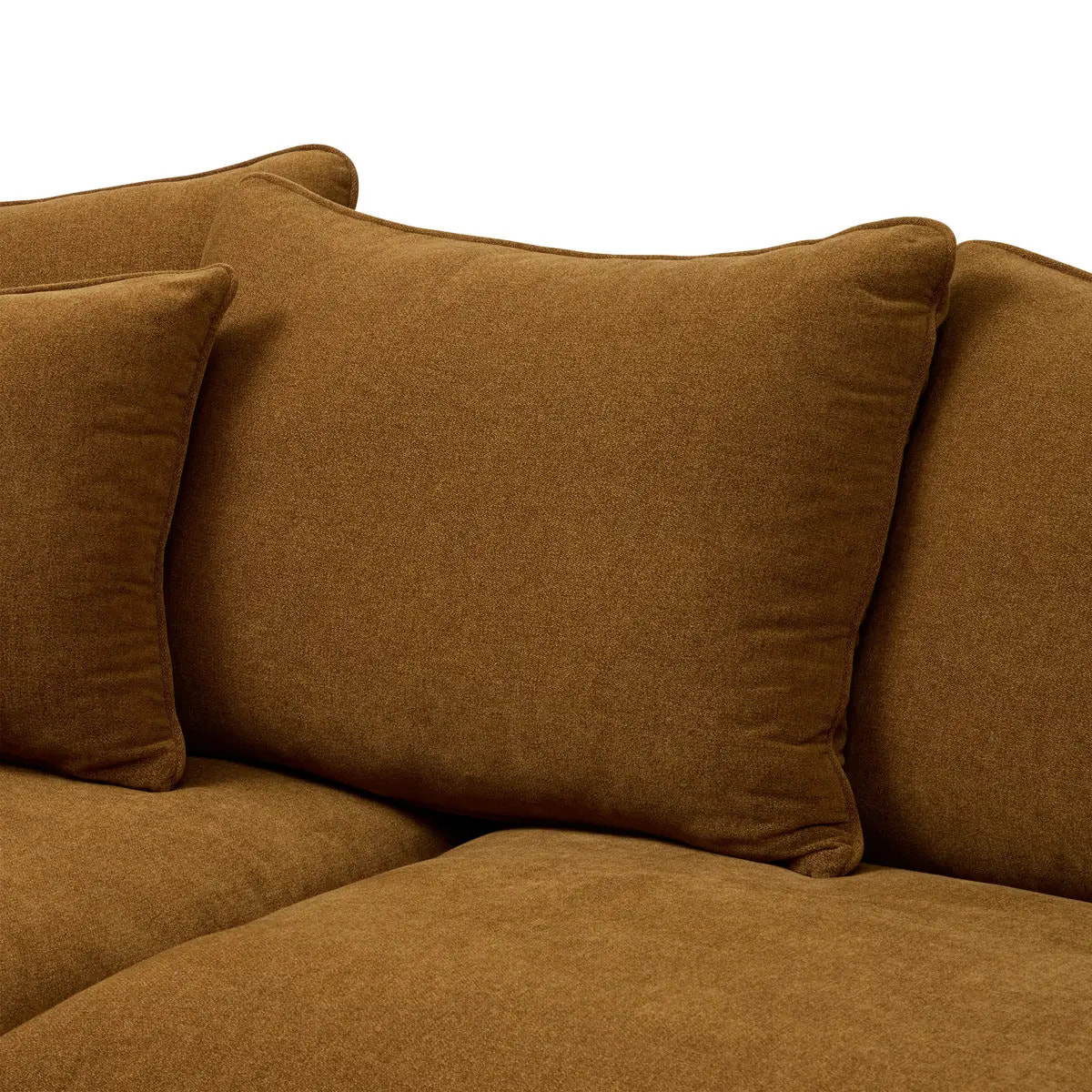 Canapé fixe Candice 3 places 194x96cm beige