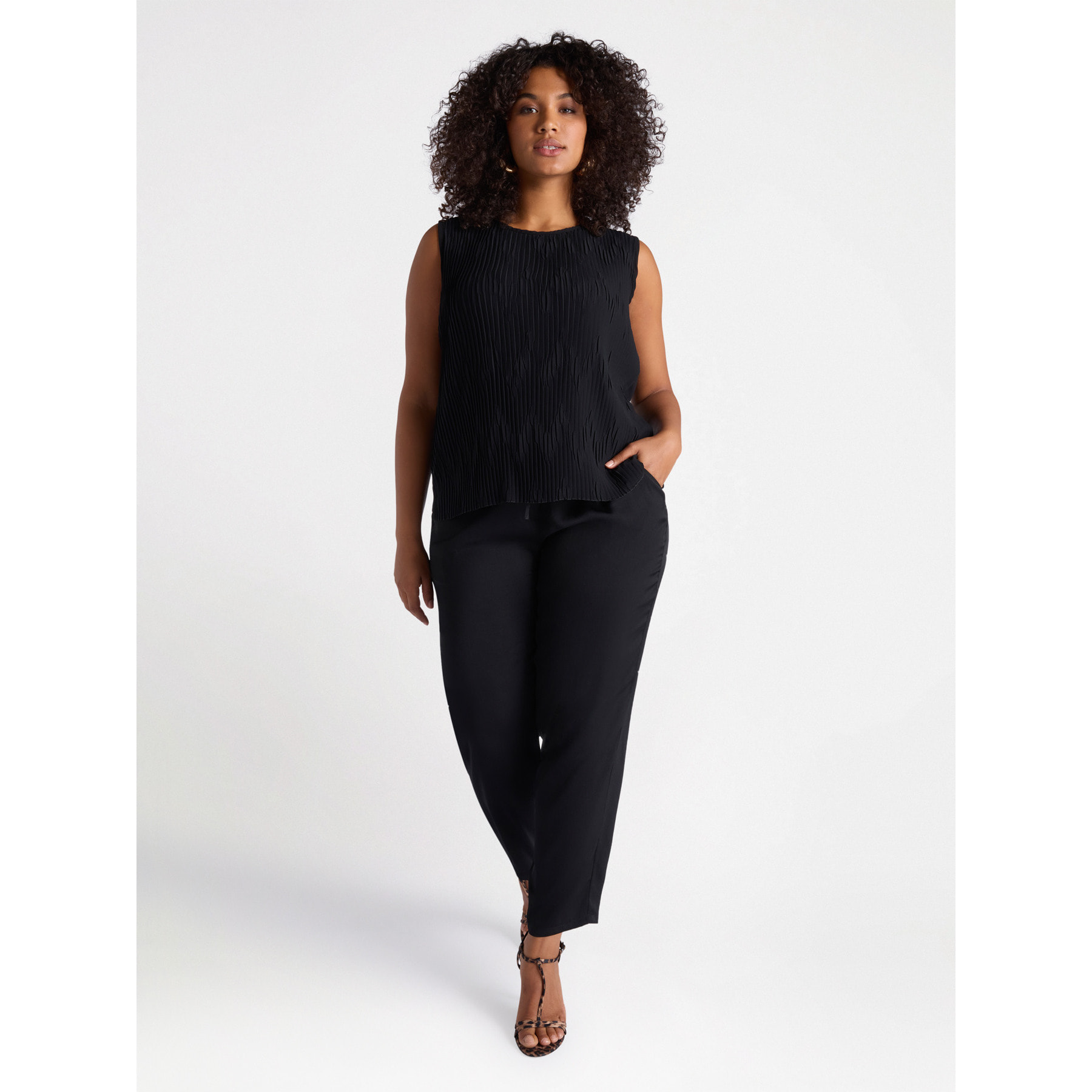 Fiorella Rubino - Pantalón jogger - Negro