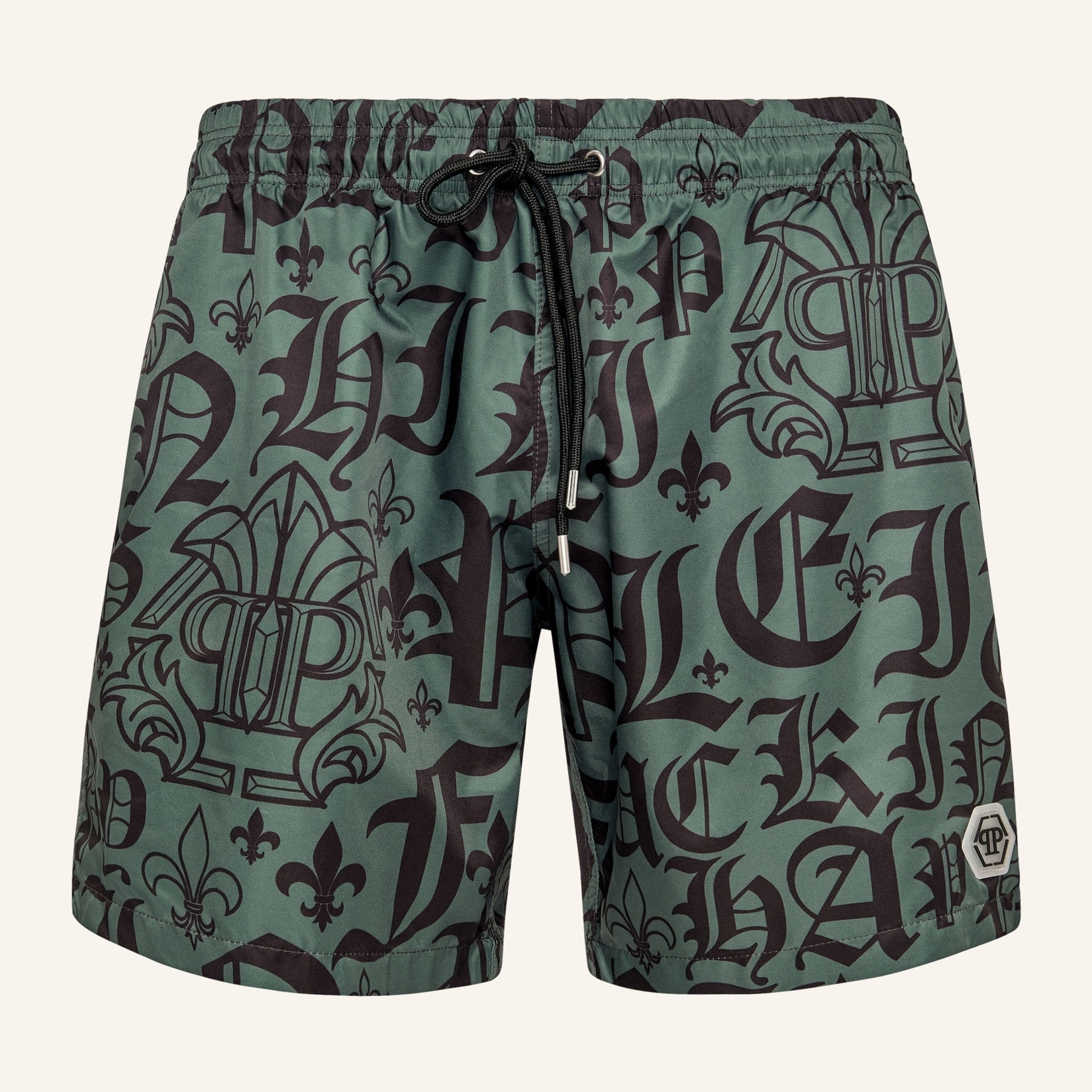 PHILIPP PLEIN Swim Trunks GOTHIC PLEIN