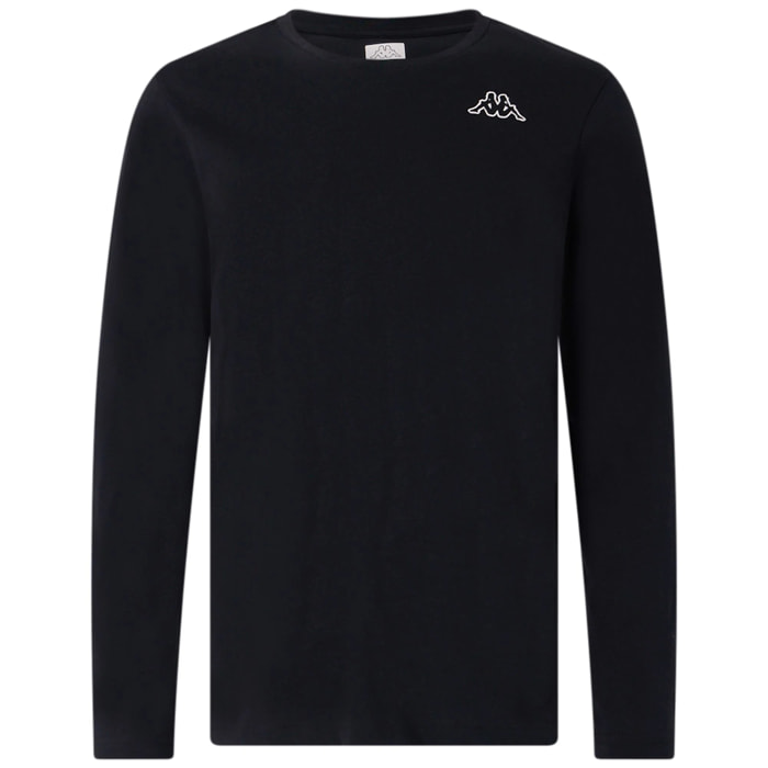 T-Shirts & Top Kappa Uomo Logo Gizabiar Nero