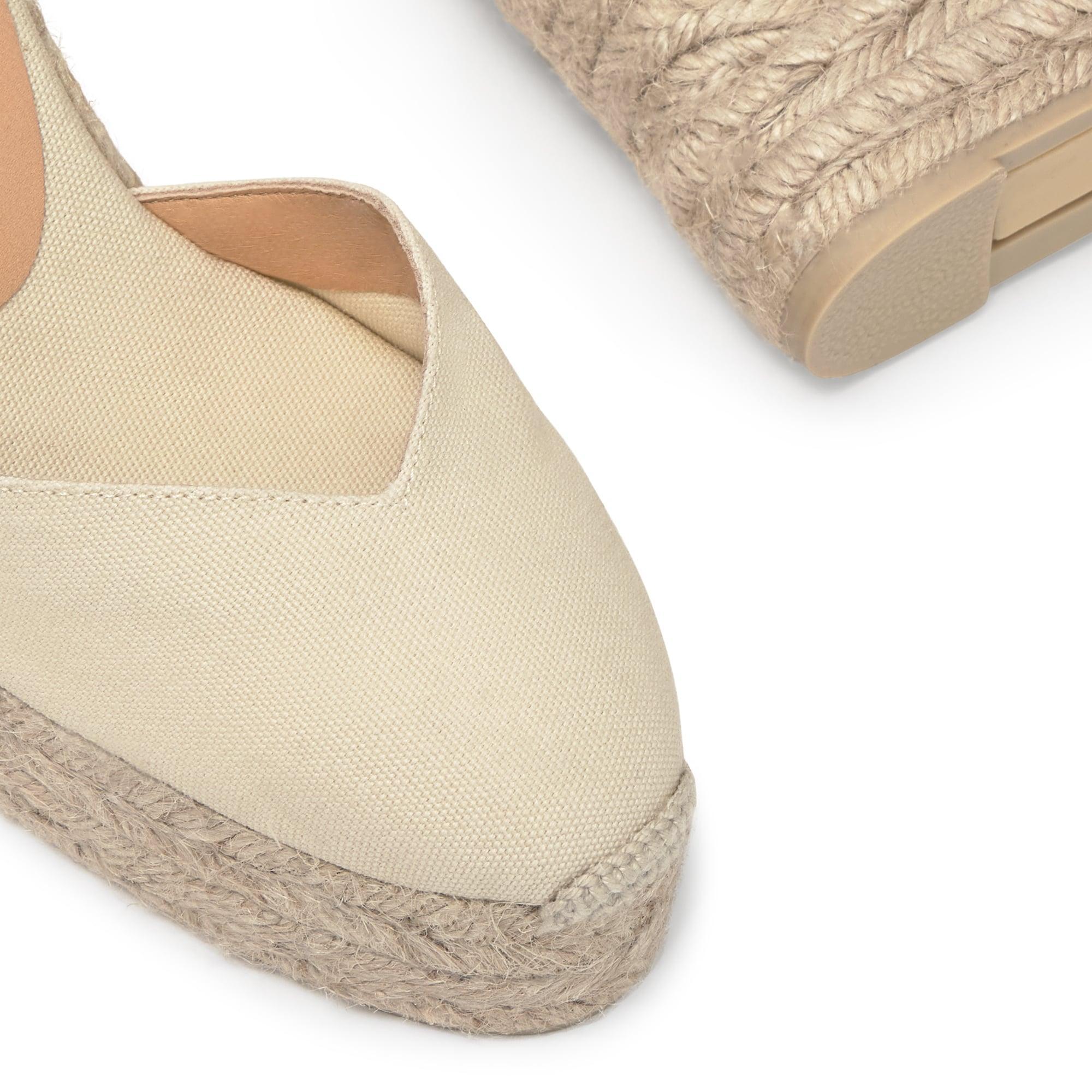 Alpargata Chiara cuña de yute 11cm doble plataforma