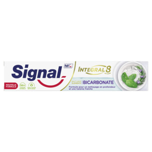 SIGNAL Dentifrice Integral 8 Nature Elements Bicarbonate Fraîcheur & Détox 75ml