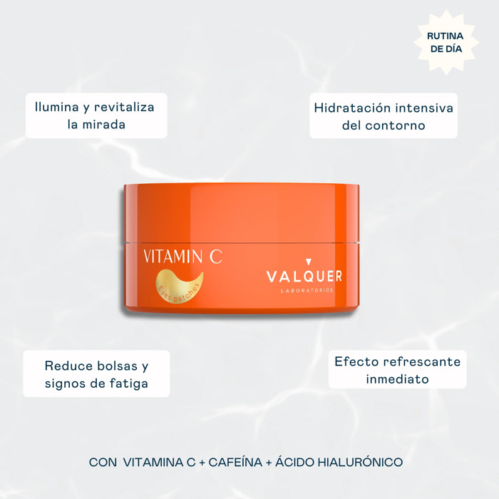 Parches para Contorno de Ojos con Vitamina C - 60 ud.