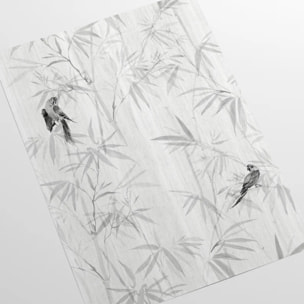 Carta da Parati Japandi Foresta di Bambù