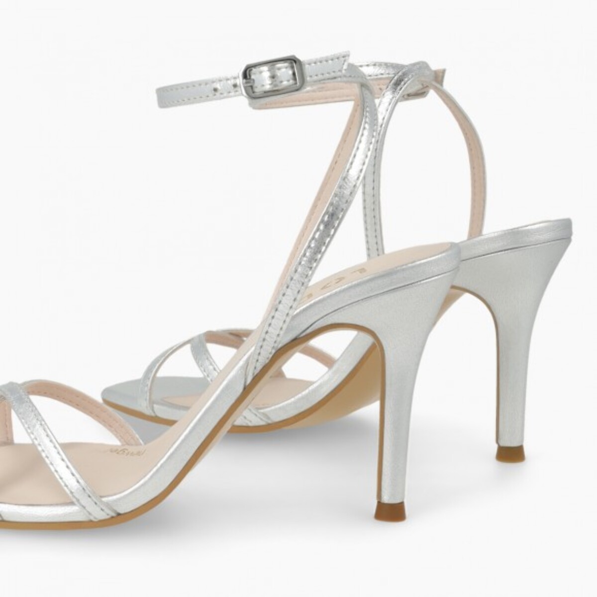 SANDALIAS PLATEADAS SIBAR