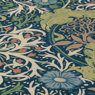 Tapis salon et chambre fait à la main en laine motif floral LUIL