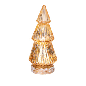 Albero natale con led - Pezzi 4 - ORO - Bianchi Dino SpA