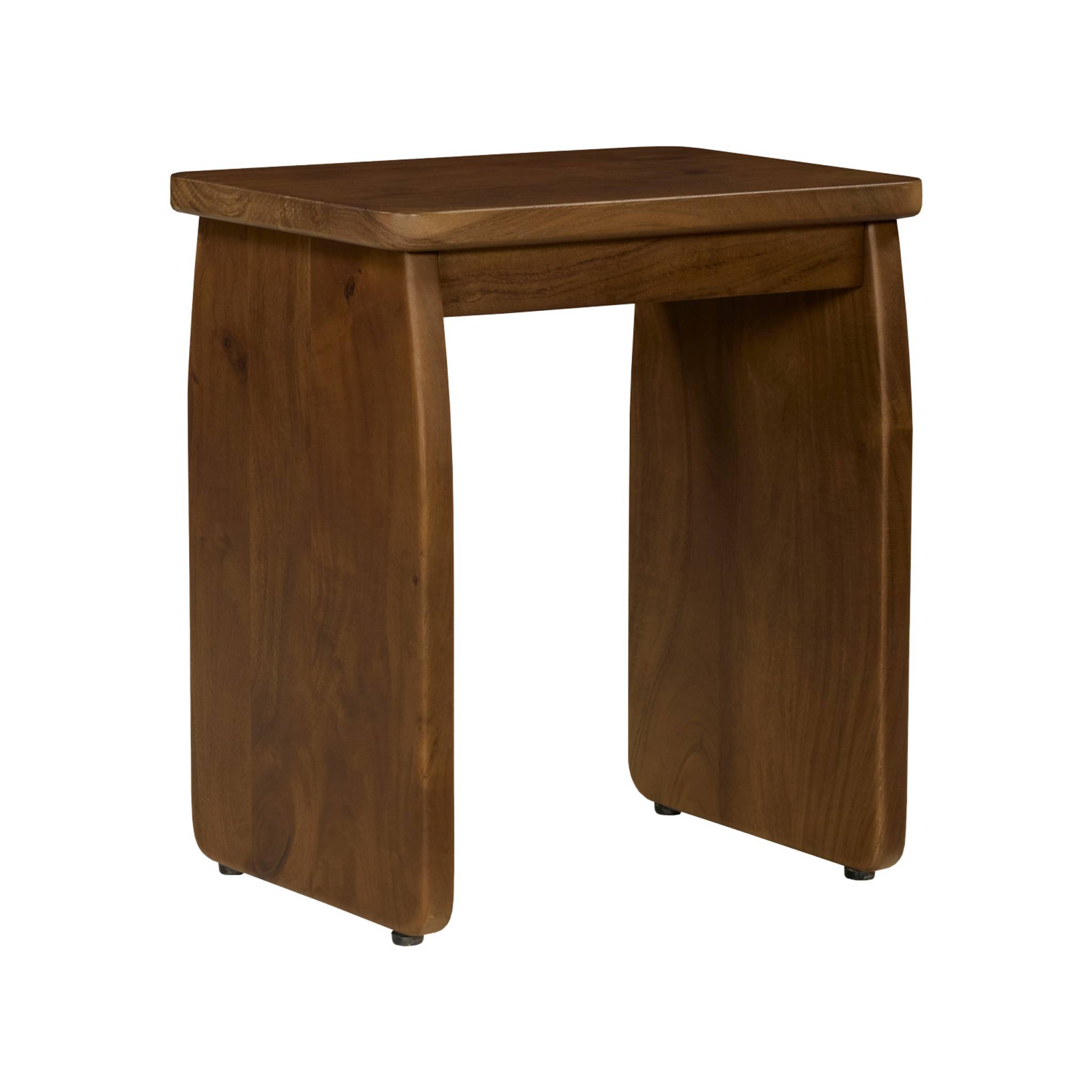 Table de chevet, table d'appoint exotique bois d'acacia  ASHA