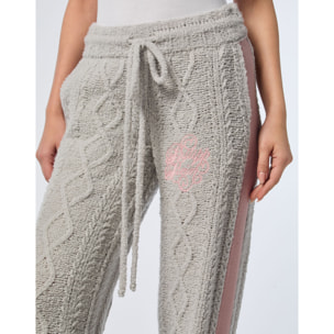 PHILIPP PLEIN Pantalones de jogging de punto SIGNATURE
