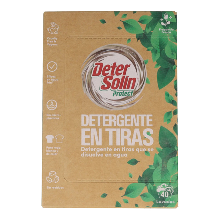 Detergente en tiras Detersolin PRO 40 dosis