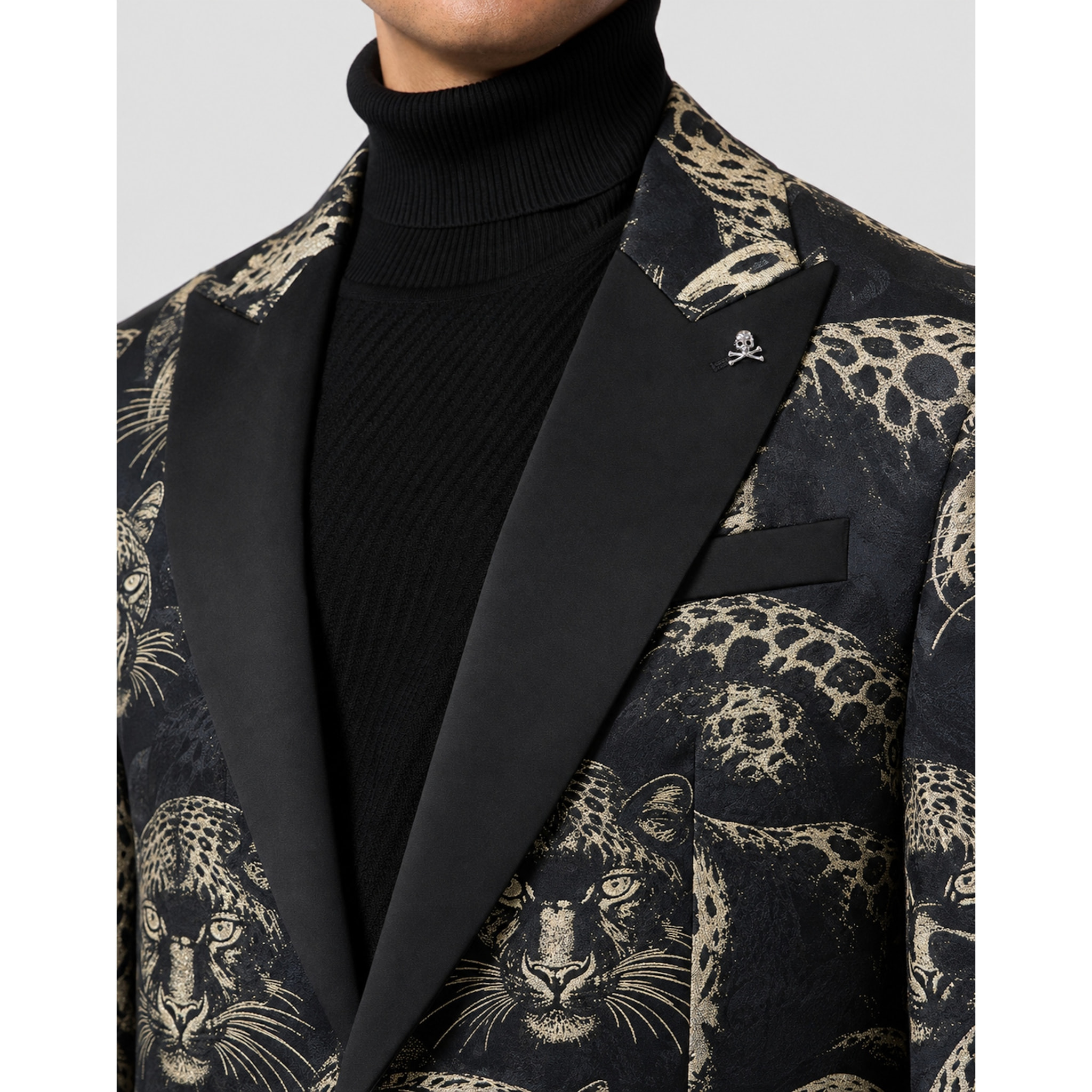 PHILIPP PLEIN Blazer LEOPARD