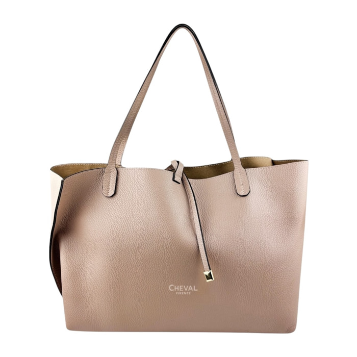 Borsa a spalla Cheval Firenze Clarice Rosa Antico