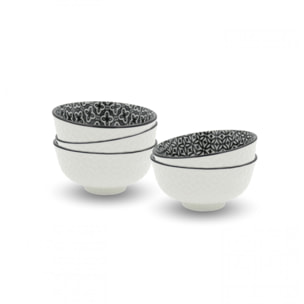 Lot de 6 petits bols, VILLA LES PINS