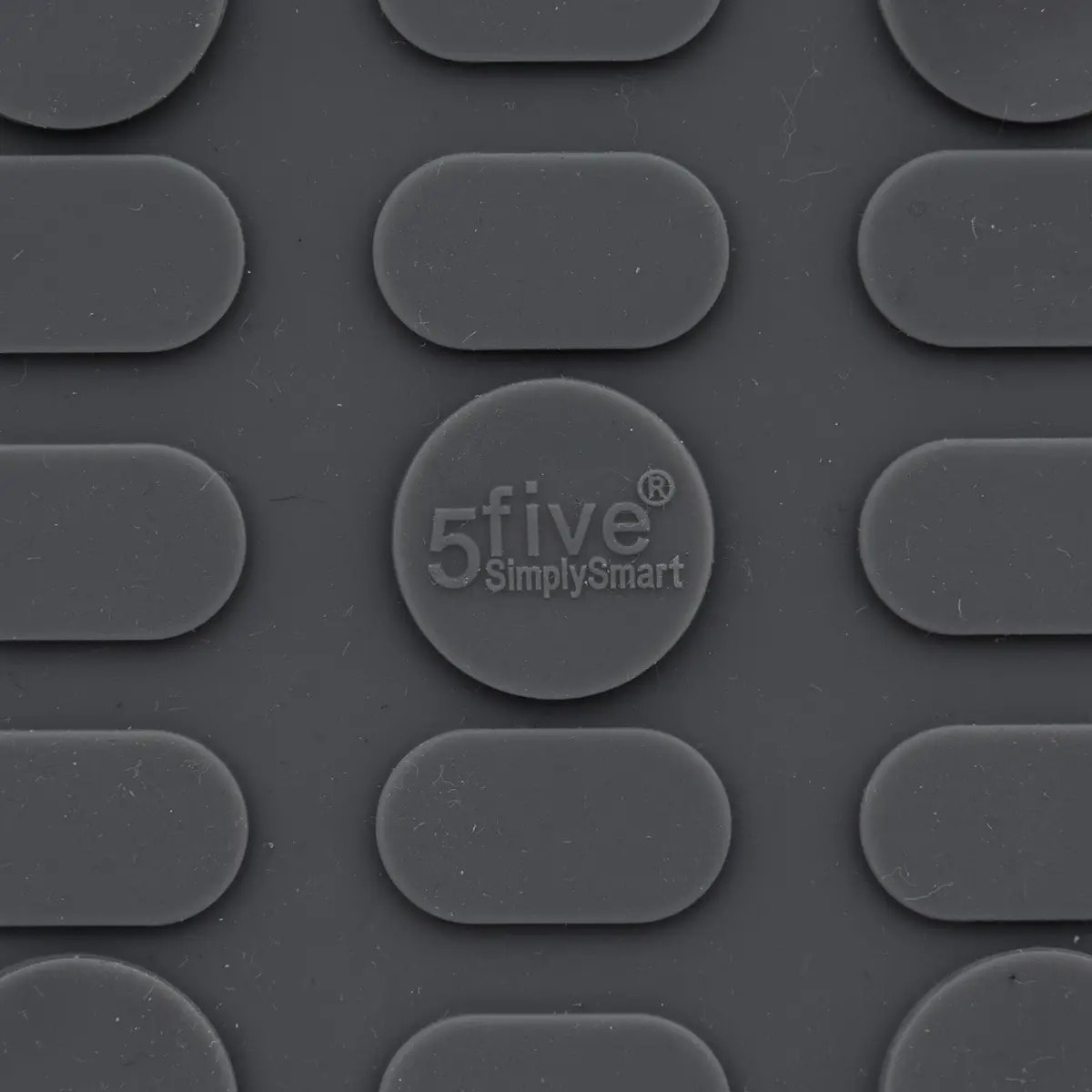 Dessous de plat en silicone gris