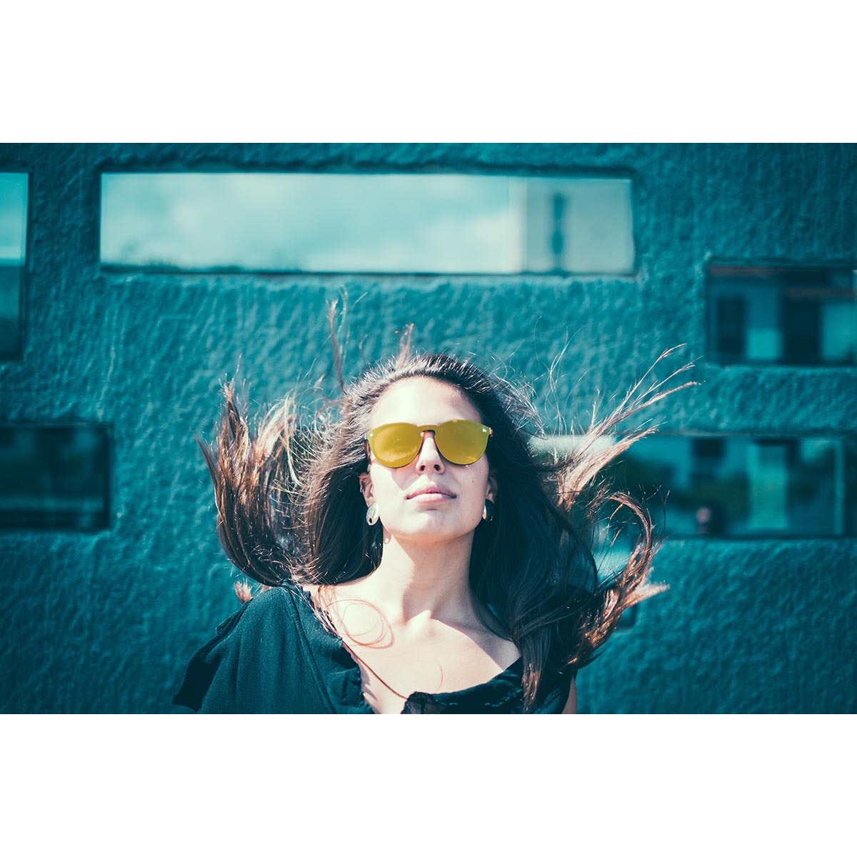 Gafas de sol PALO ALTO RIGA - Mate demi marrón / Plana revo dorado