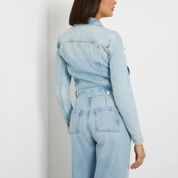 Veste Doria - léger - coupe classique - bleu denim