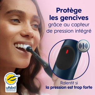 Brosse à dents électrique ORAL-B iO2 Marine Blue Deep Clean + Travel Case