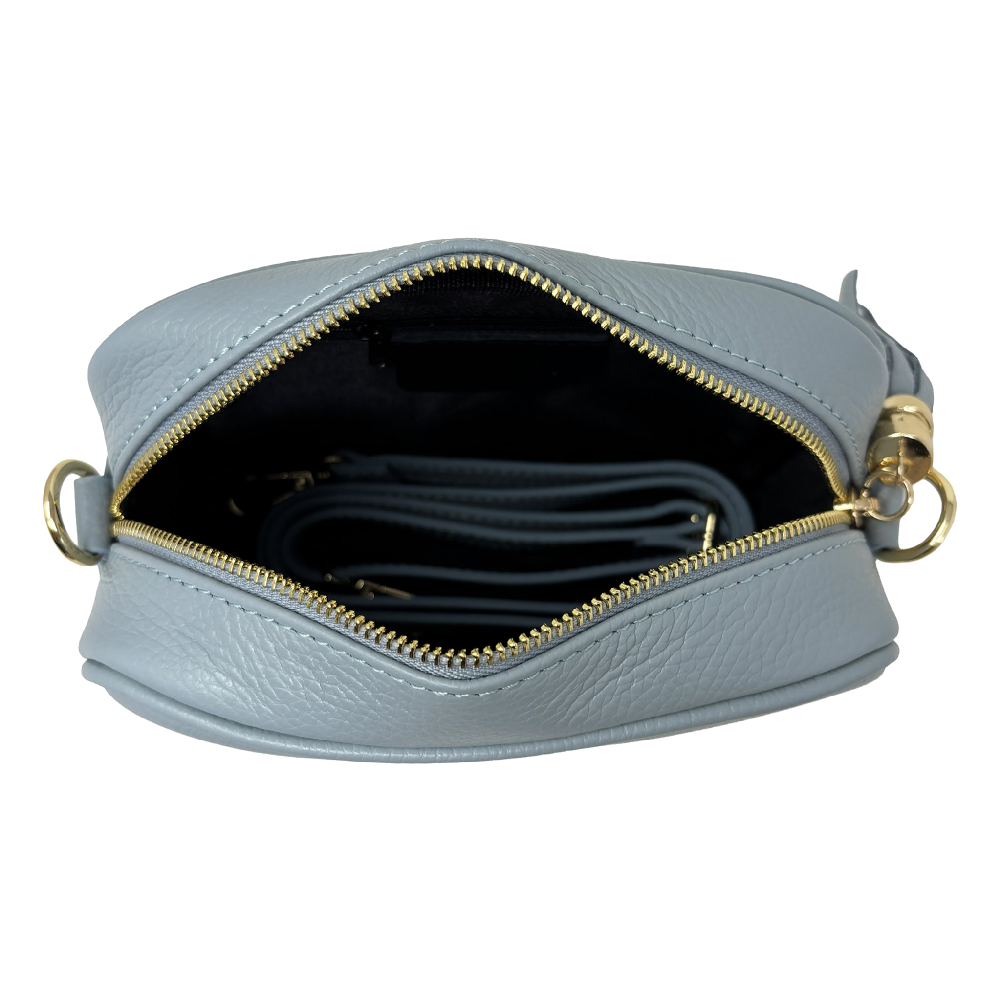 Borsetta a Tracolla Clutch in Vera Pelle Made in Italy