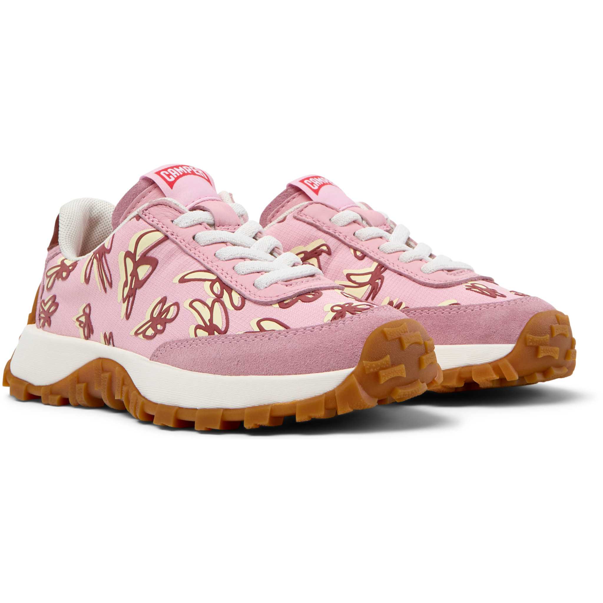 Zapatillas - CAMPER Drift Trail - Rosa - Textil técnico
