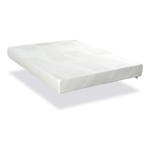 Matelas Paris, Soutien Ferme, 24 cm, Mémoire de Forme & Mousse Haute Densité, Fabrication Française, Déhoussable