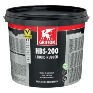 Caoutchouc liquide HBS-200 pour étanchéité GRIFFON seau 16 L - 6309018