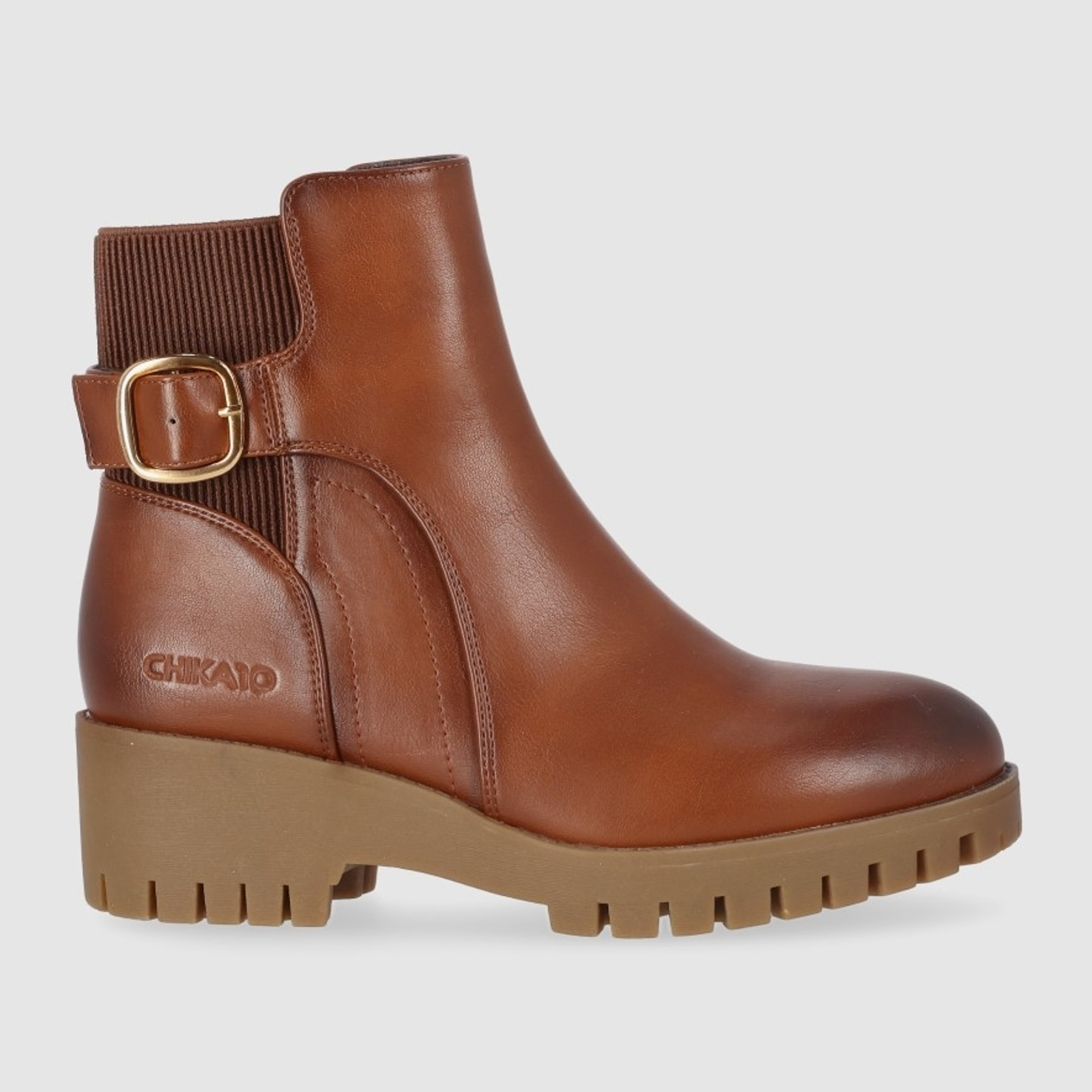 Botines - Cuero - Tacón: 5 cm