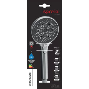 Pommeau de douche en ABS Charlize Spirella