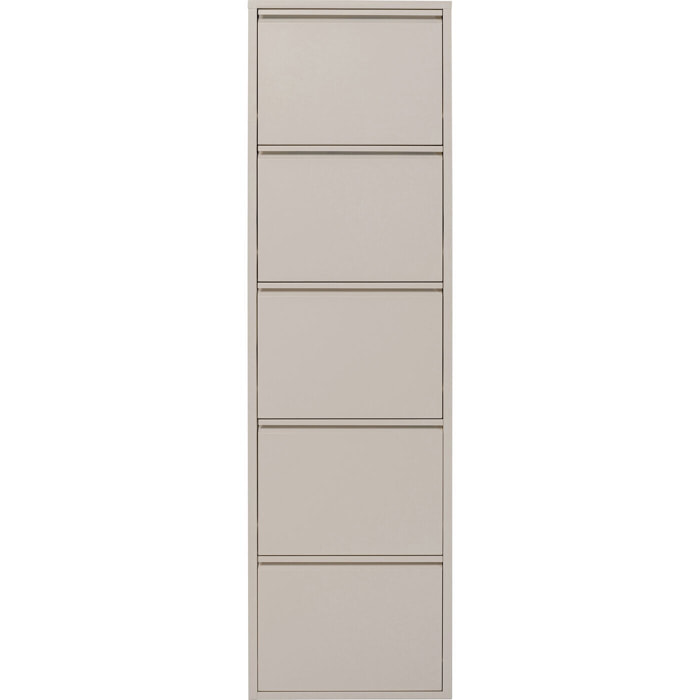 Casier à chaussures crème Caruso Kare Design