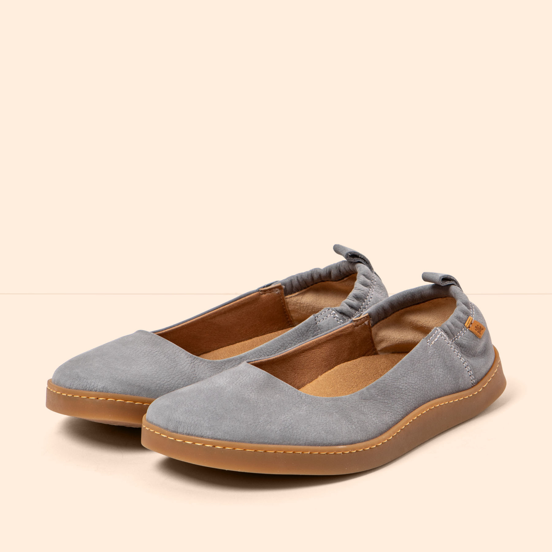 Bailarinas N5912 NOBUCK DENIM/ ORIGEN color Denim