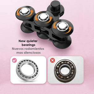 Aro Hula Hoop deportivo para Fitness, aro ajustable, no se cae, contrapeso giratorio. Equipo de gimnasia y fitness para el hogar.