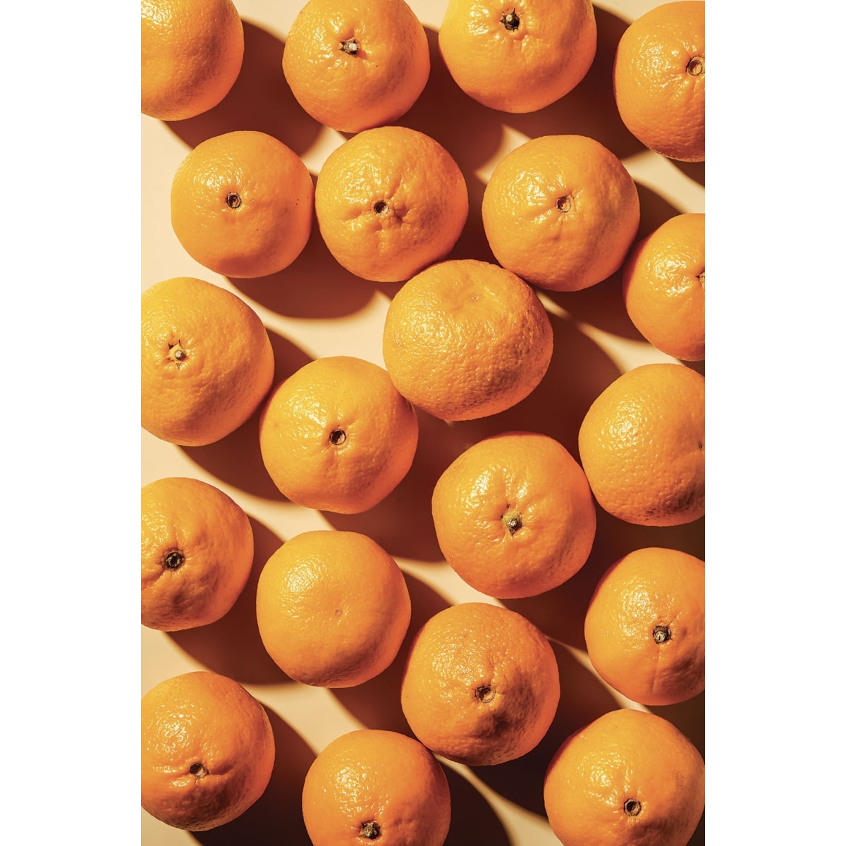 Tableau cuisine orange vitaminée Tableau alu Dibond