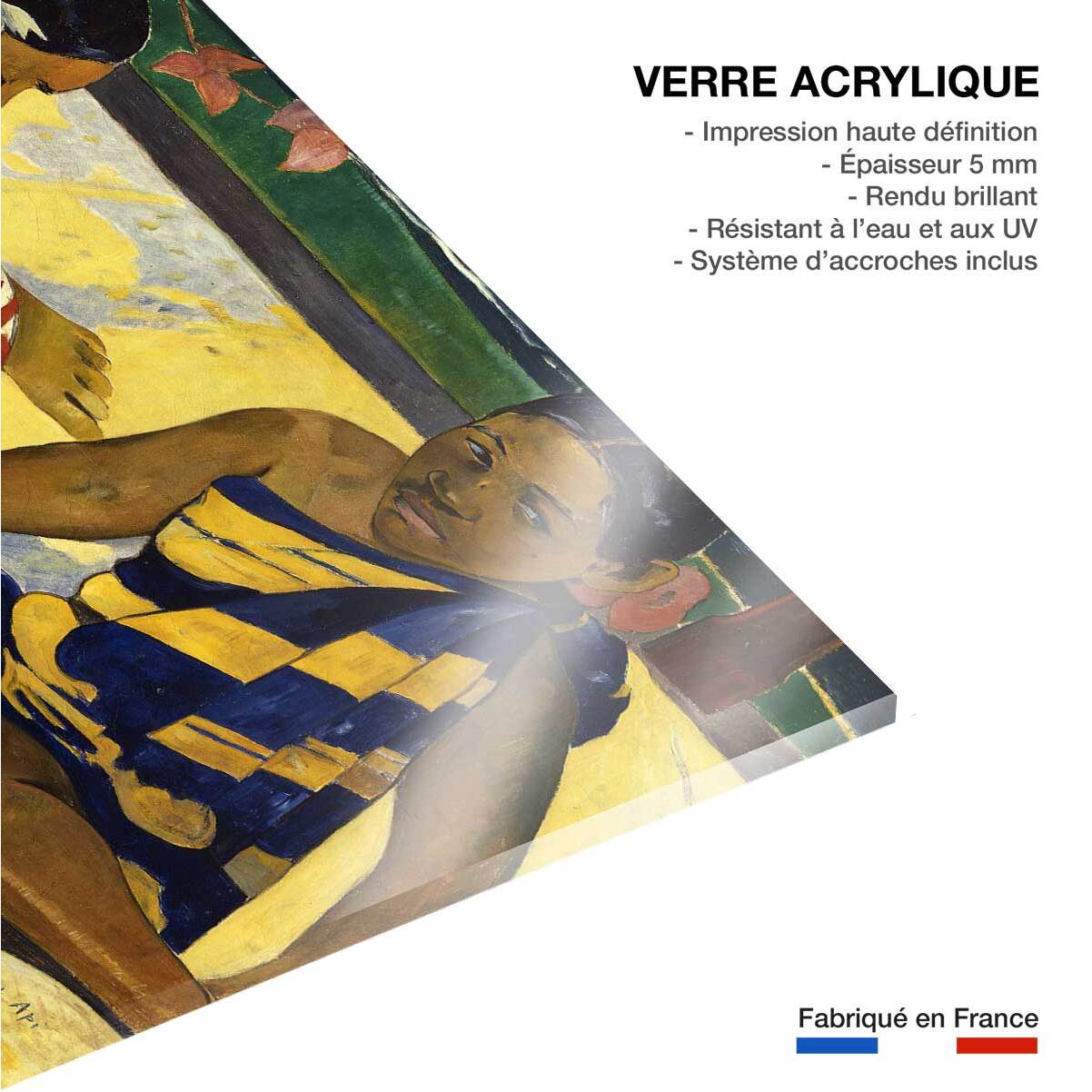 Tableau célèbre Paul Gauguin - Parau api Tableau plexiglas